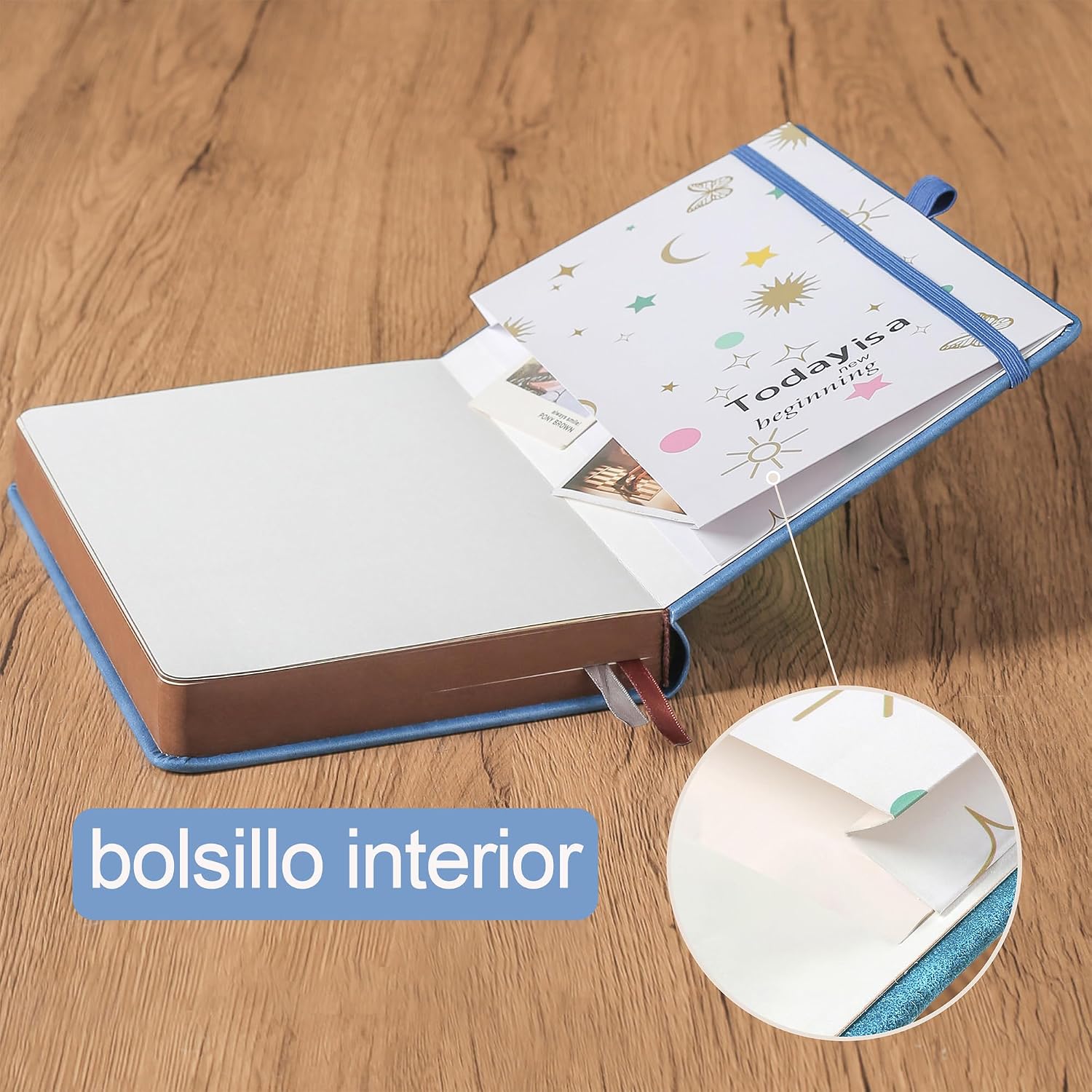 Thumbnail 4 de HwxBen Cuaderno B5 360 páginas con bolígrafo