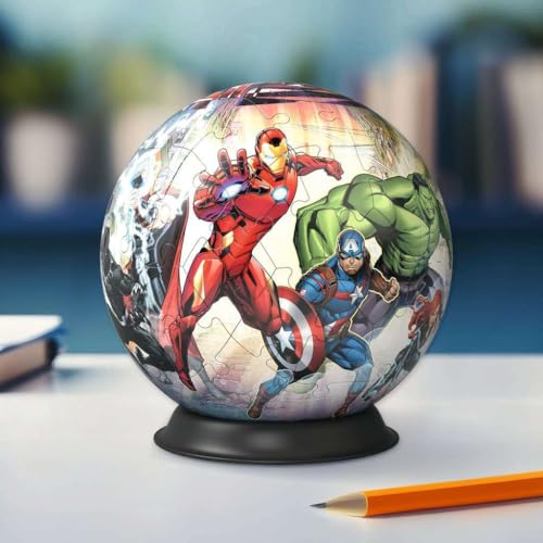 Thumbnail 5 de Ravensburger Puzzle 3D Bola Marvel Avengers 73 piezas 🧩