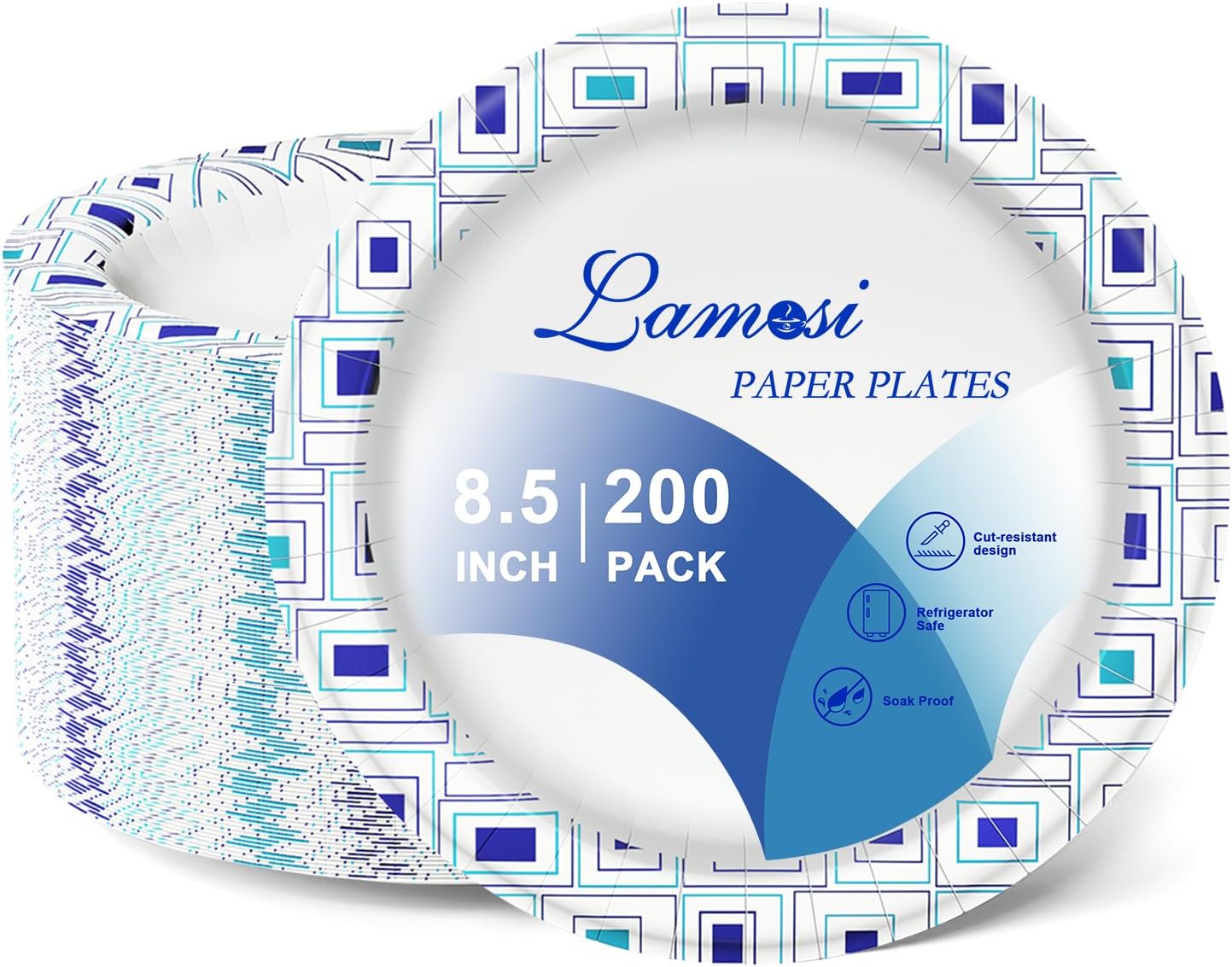 Thumbnail 6 de Lamosi Paper Plates, 10-Inch