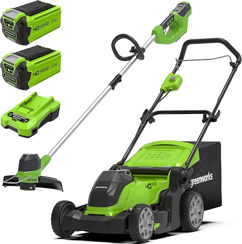 Thumbnail 6 de Greenworks G40LM41K2X Cortacésped 41 cm, 50 L