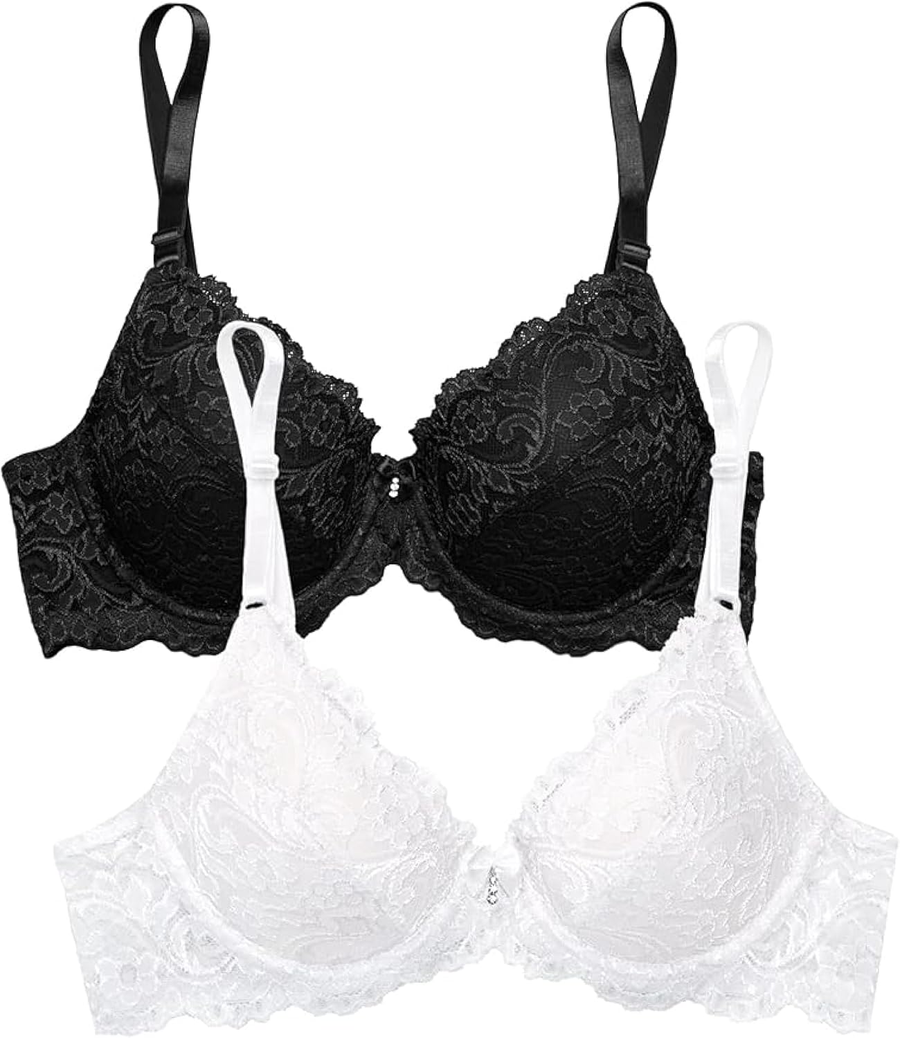 Detalle de Smart & Sexy Signature Lace Push-up Bra 2-Pack 🎀