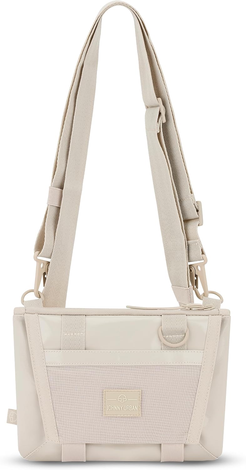 Detalle de Johnny Urban Marsupio petto uomo e donna Avery 2-in-1: borsello e marsupio tattico idrorepellente