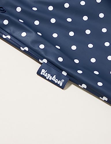 Detalle de Playshoes Pantalones de Barro – Monos de lluvia para niños Unisex 104, Azul Marine 11 Puntos