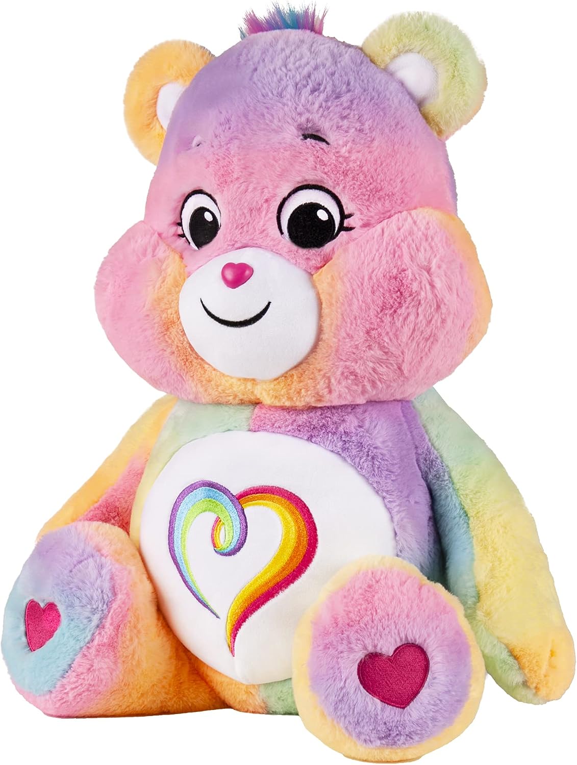 Detalle de Care Bears – Giant Togetherness Bear 60 cm : peluche géante douce et colorée