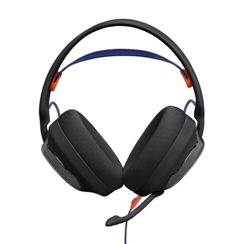 Detalle de JBL Quantum 250 kabelgebundenes Gaming-Headset – präziser Klang, wechselbare Teile
