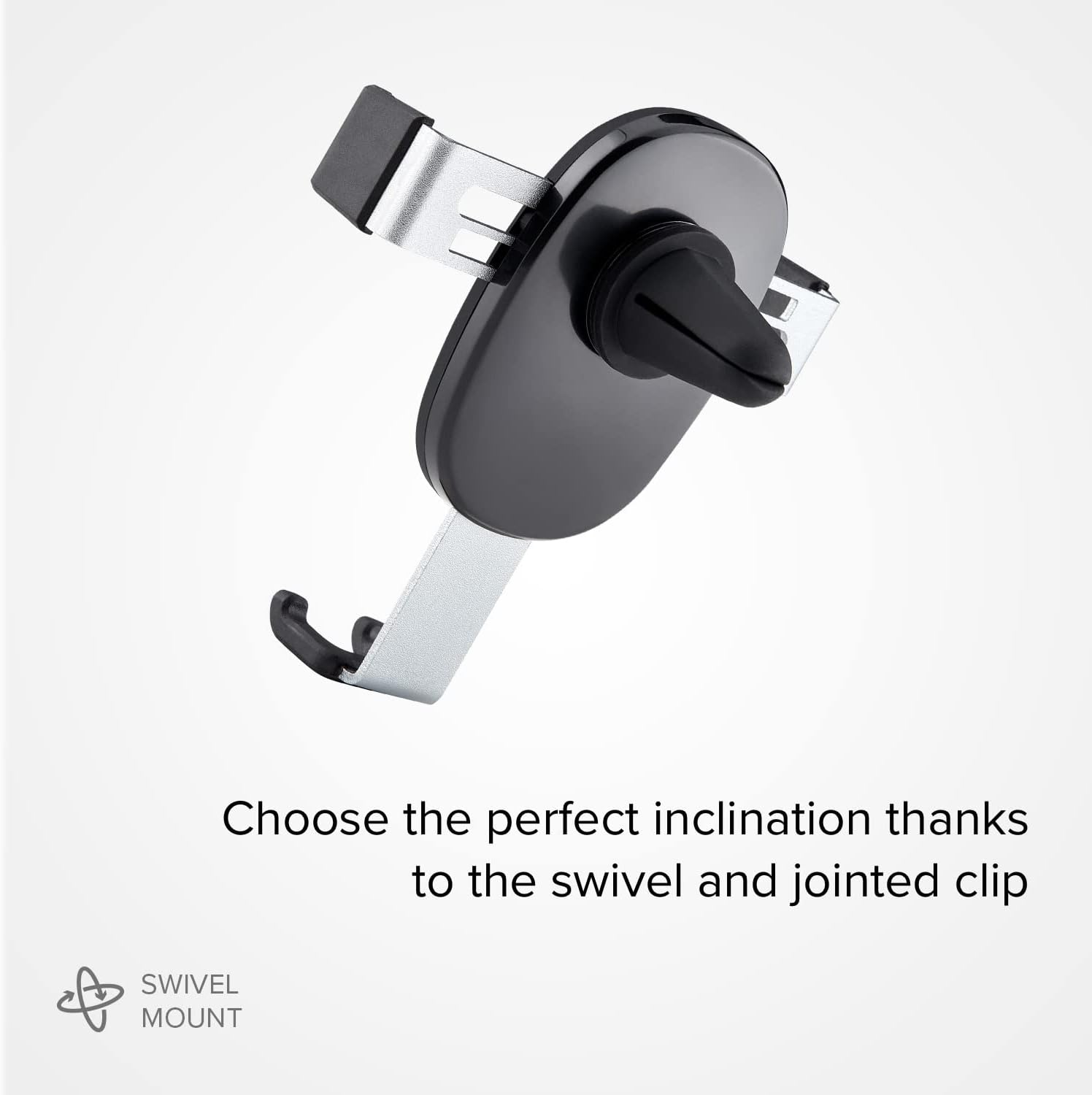 Thumbnail 2 de SBS Soporte Universal Coche AirVENT Clip Negro