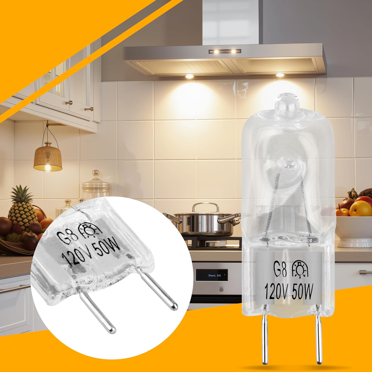 Detalle de Microwave Halogen Bulb 6912A40002J