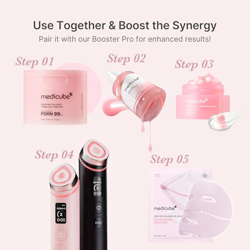 Thumbnail 6 de medicube PDRN Pink Peptid Serum mit Lachs-DNA 30ml – Wirkt elastisch und beruhigt die Haut