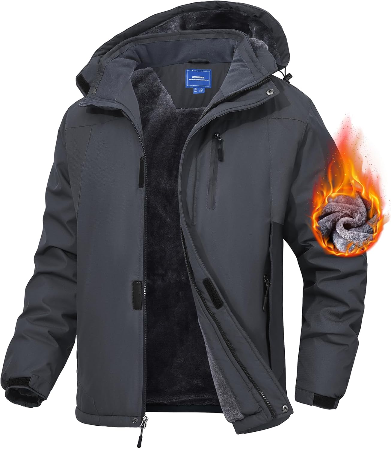 Zoofly Winterjacke Herren 10.000 mm