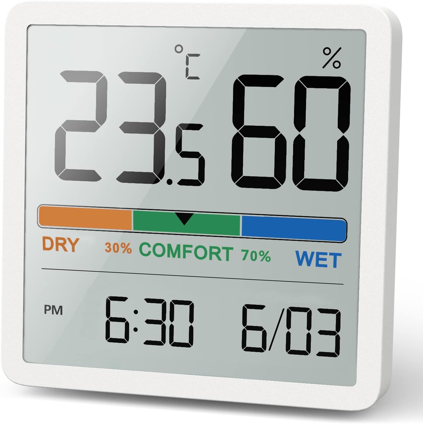 NOKLEAD Digitales Thermo‑Hygrometer 1 Stück 🌡