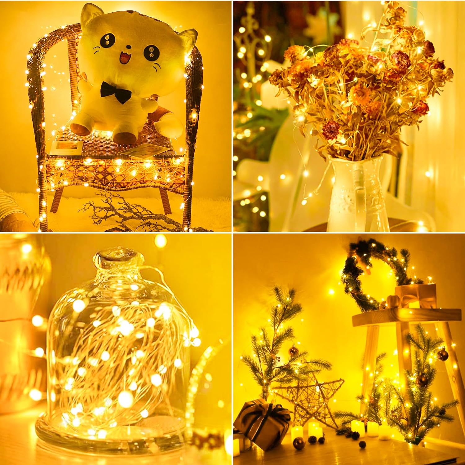 Detalle de kolpop bc3b9f79-aaba-4e96-8062-c2f3b9150b30 Mini Fairy Lights, 7 ft, 20 LEDs