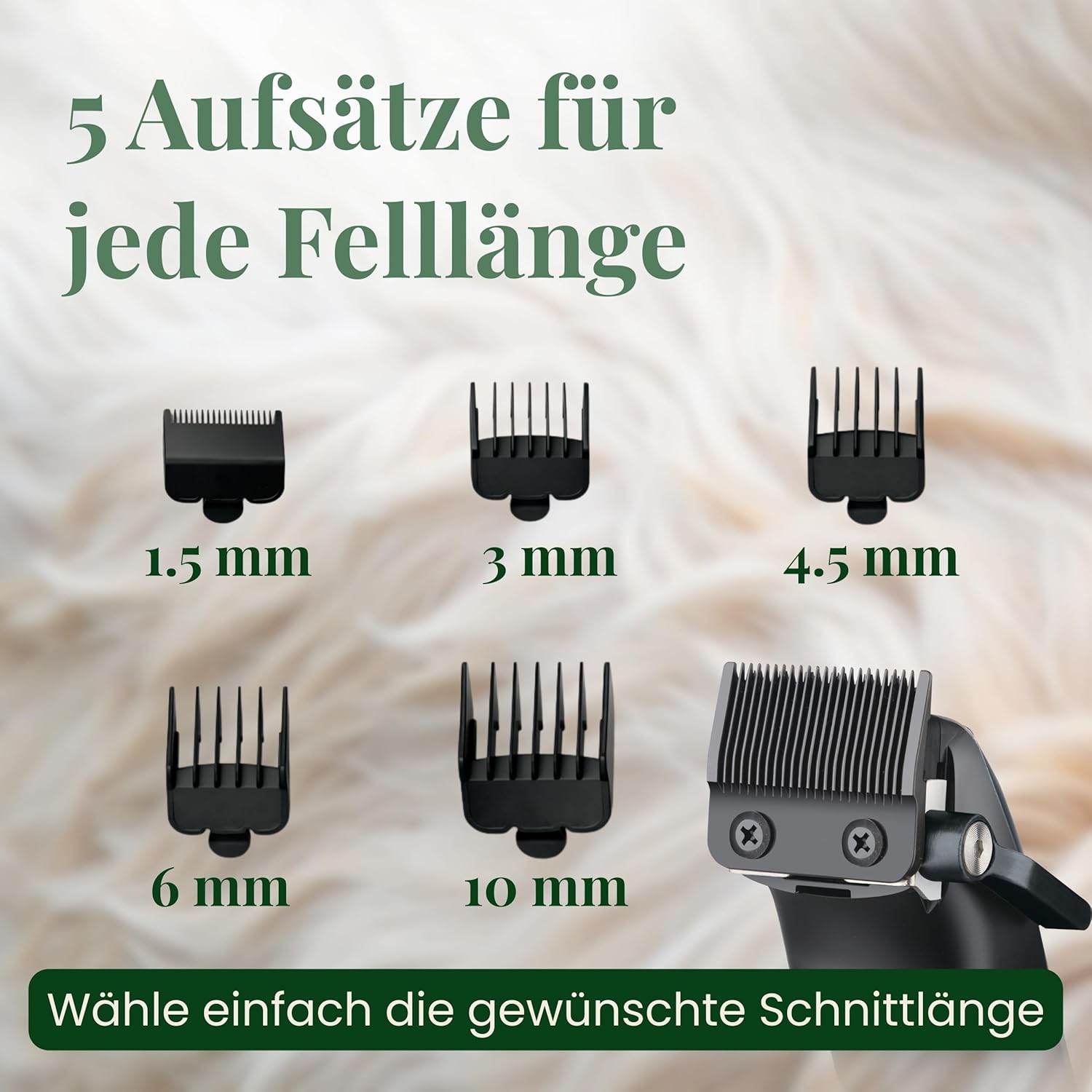 Thumbnail 4 de Alpenstern® Hundeschermaschine – leise Profi-Schermaschine für dichtes Fell