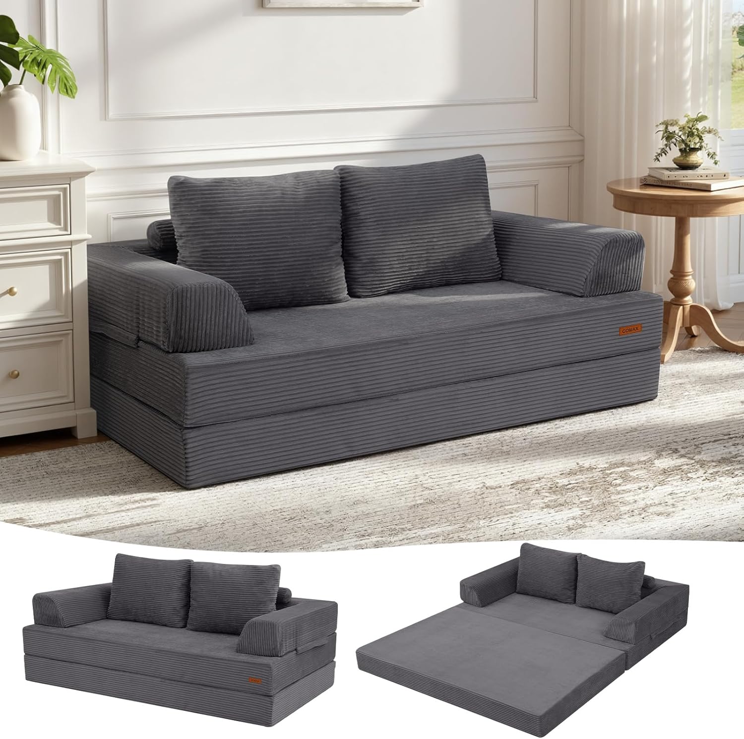 COMAX Convertible Sofa Bed Folding Floor Couch