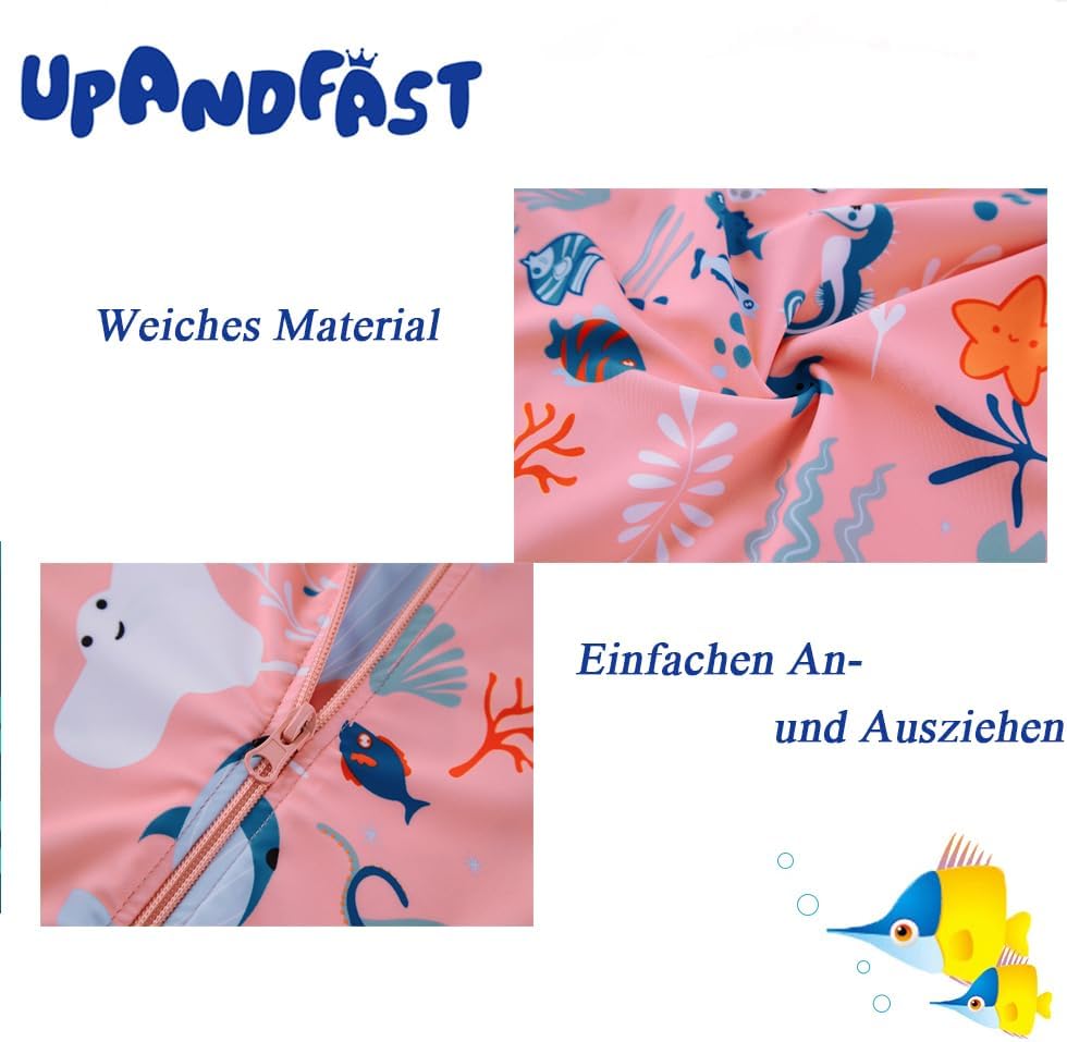 Thumbnail 6 de upandfast Baby Badeanzug mit Schrägem Reißverschluss – UPF 50+