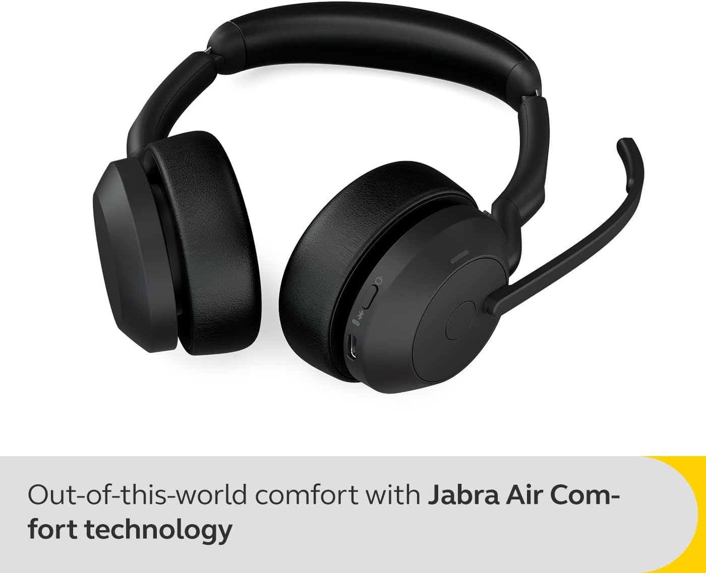 Thumbnail 1 de Jabra Evolve2 55 Stereo Wireless Headset with AirComfort, ANC, and UC Compatibility
