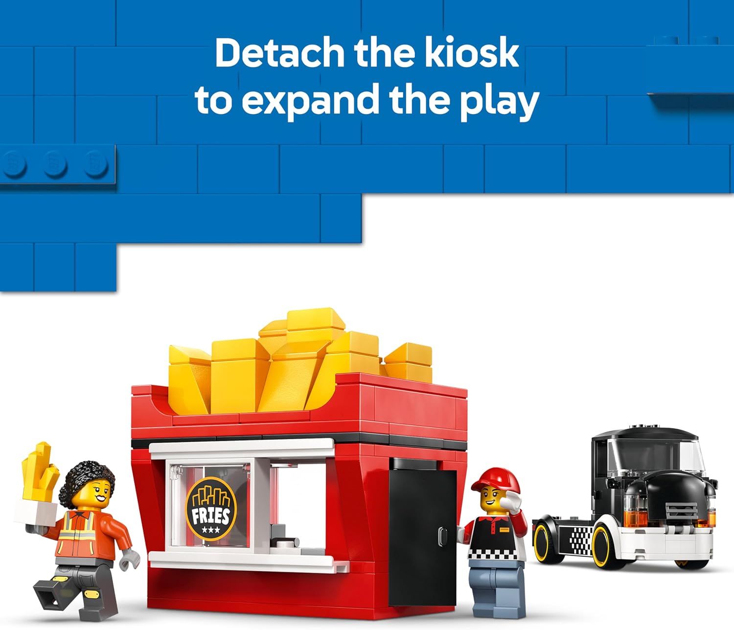 Thumbnail 2 de LEGO City Fries Truck 60488