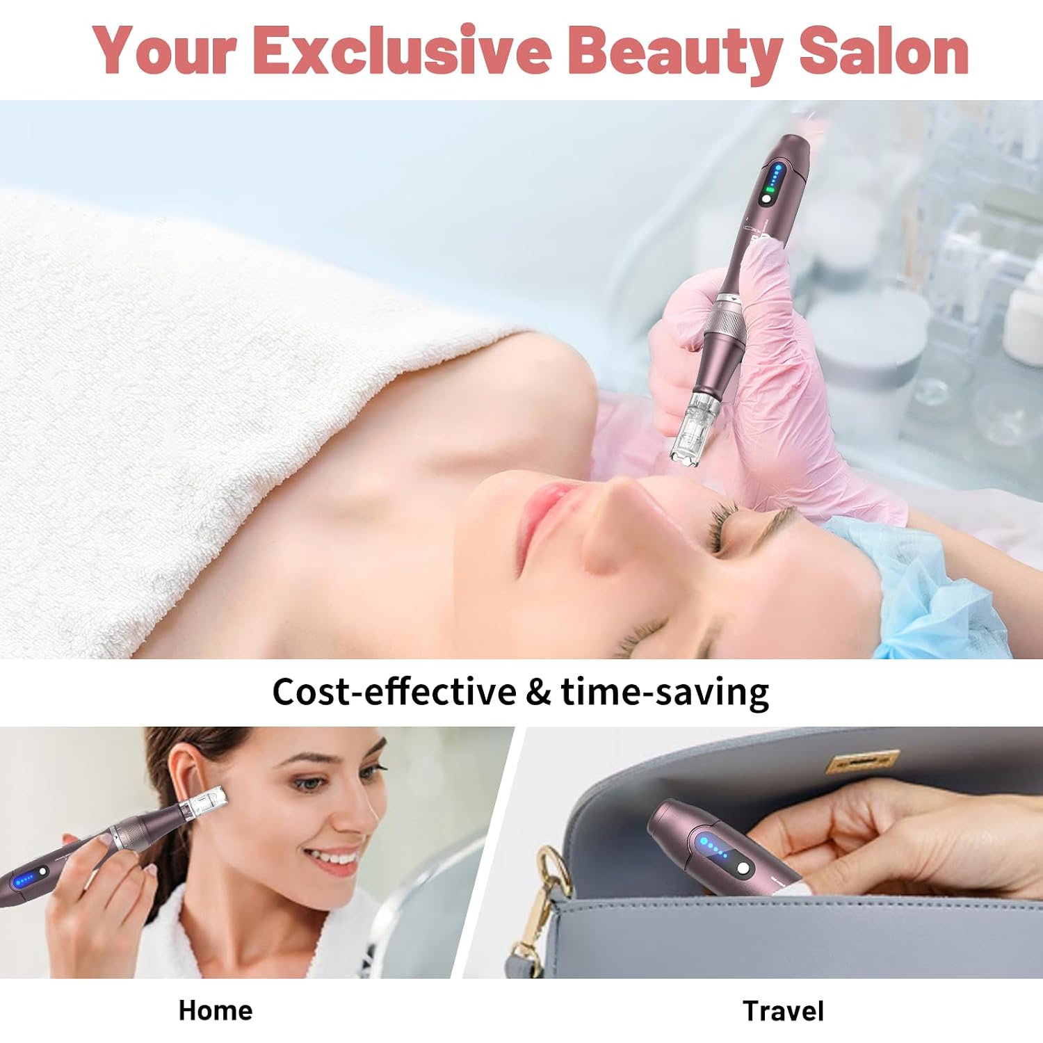 Detalle 2 de Buyounger Dr. Pen 2025 Ultima A10 Professioneller Microneedling Pen (kabellos) mit 25 Ersatzkartuschen