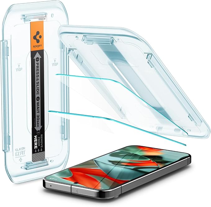 Detalle de Spigen Glas.tR EZ Fit para Google Pixel 9 Pro XL 📱Protección y Facilidad