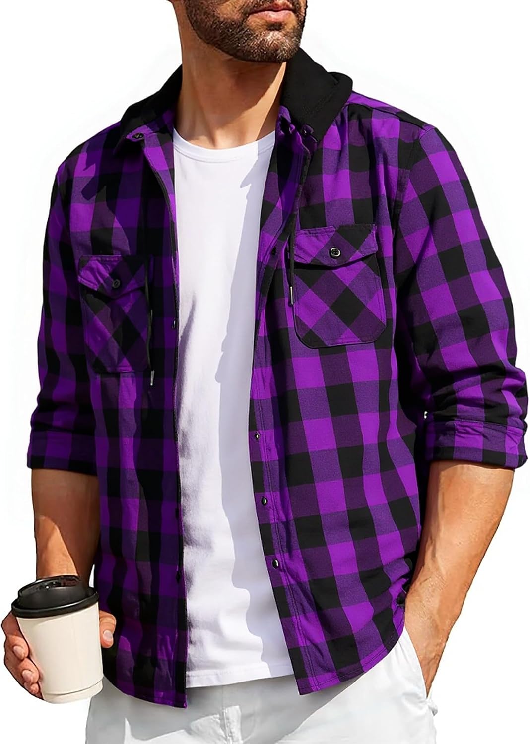 Thumbnail 4 de SwissWell chemise homme carreaux flanelle ⚙