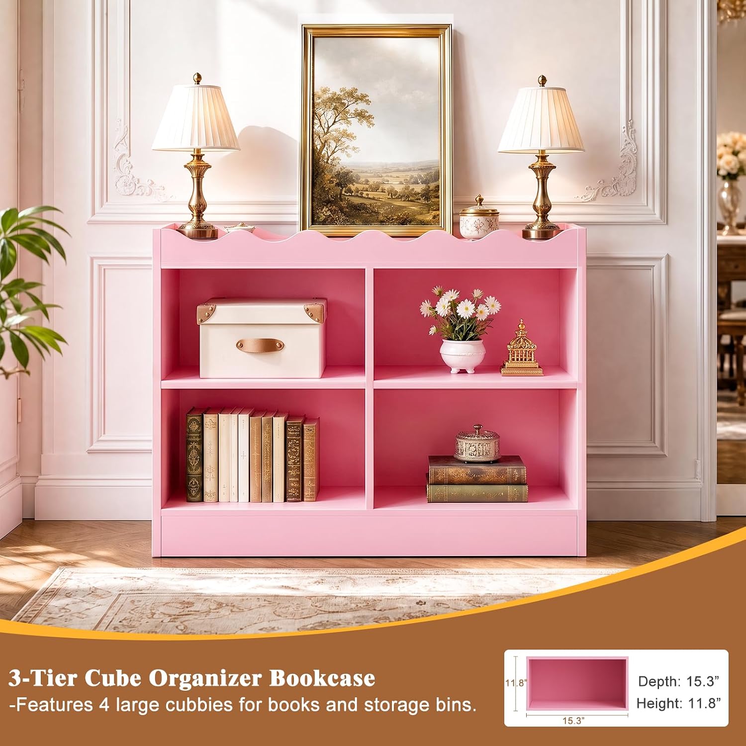 Detalle 2 de Besiost Cube Storage Organizer, 32-Inch
