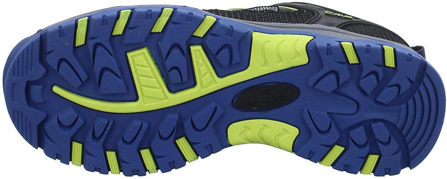 Detalle de CMP Kids Rigel Low Trekking Shoes Wp: Scarpe da trekking unisex per bambini e ragazzi in Blu Elettrico