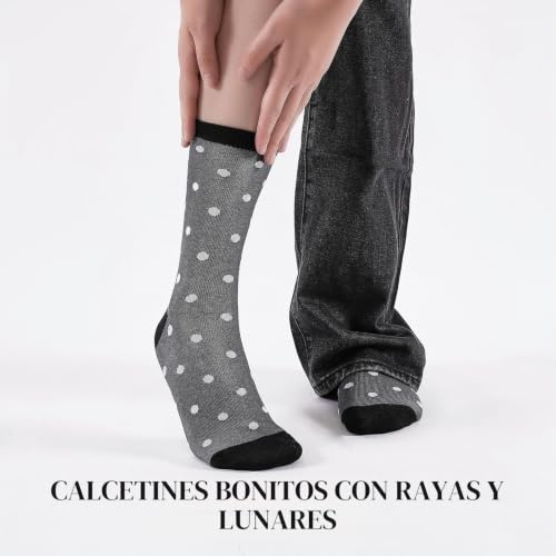Thumbnail 2 de Cirorld 10 pares de calcetines de mujer de algodón, talla 39-42, con refuerzo