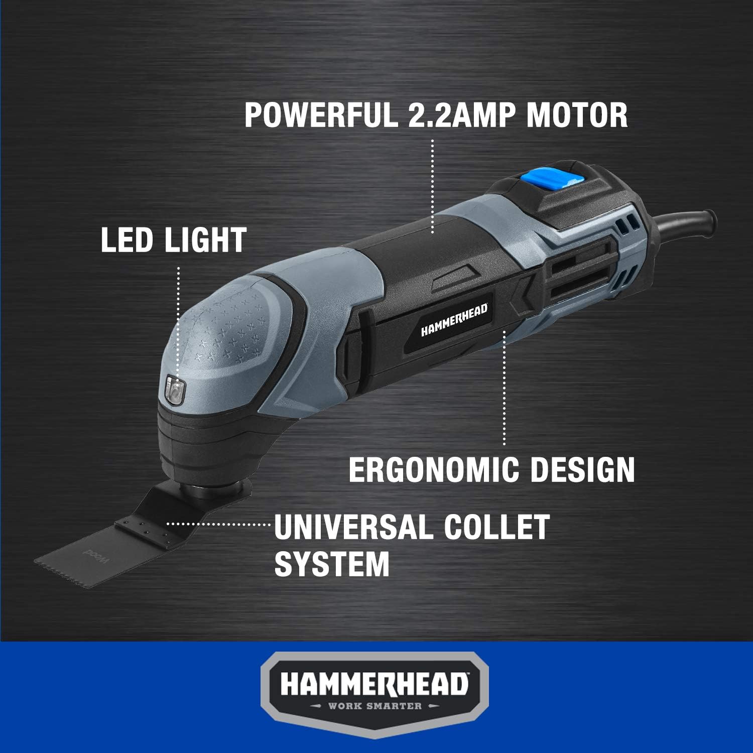 Detalle de Hammerhead Oscillating Multi-Tool 2.2-Amp