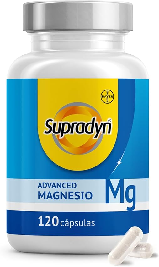 Detalle de Supradyn Advanced Magnesium Complex 💊 5-en-1, 120 Cápsulas