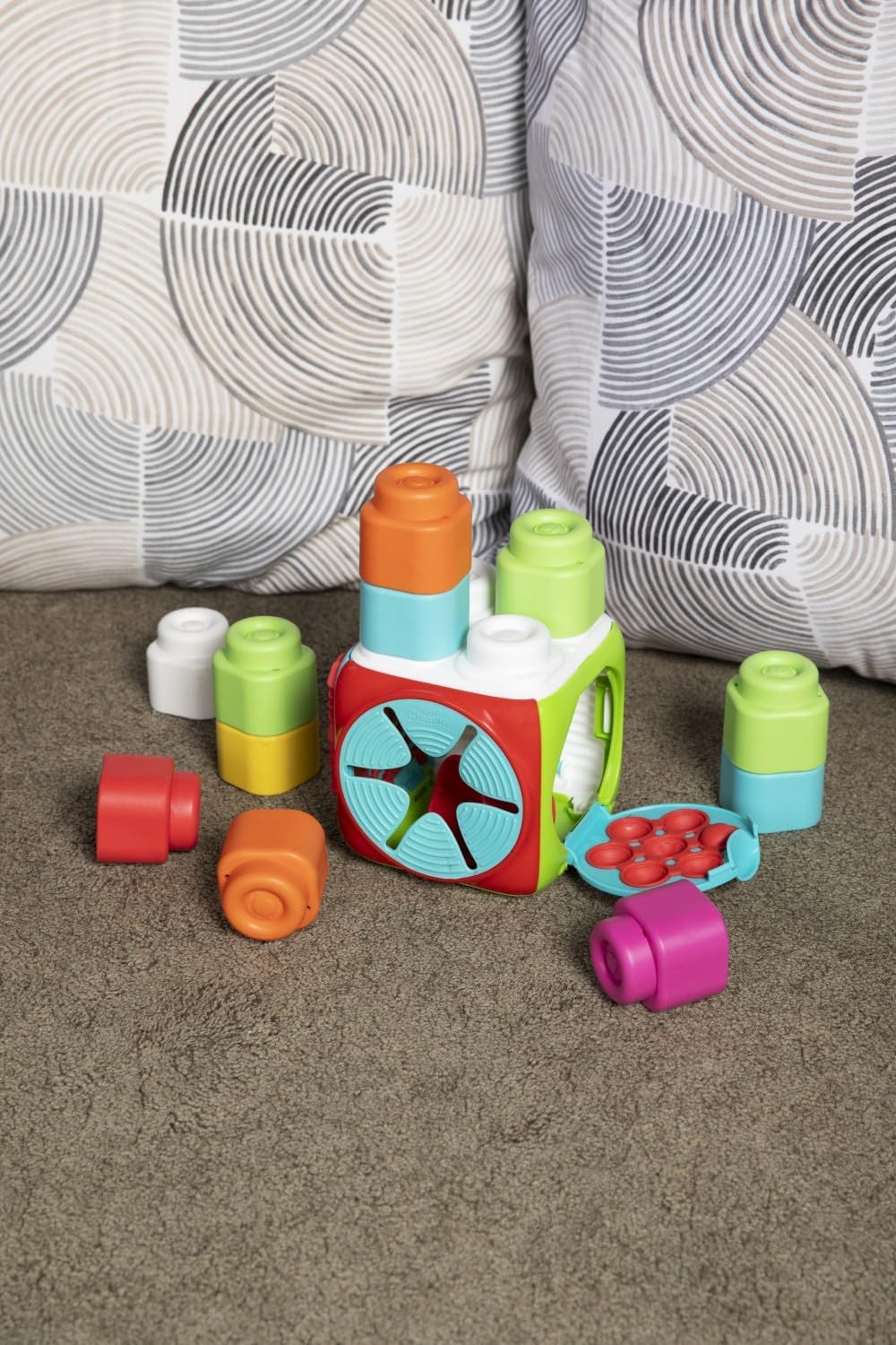 Thumbnail 1 de Clementoni Baby Soft Blocks – Clemmy Sensory Activity Cube (17902)