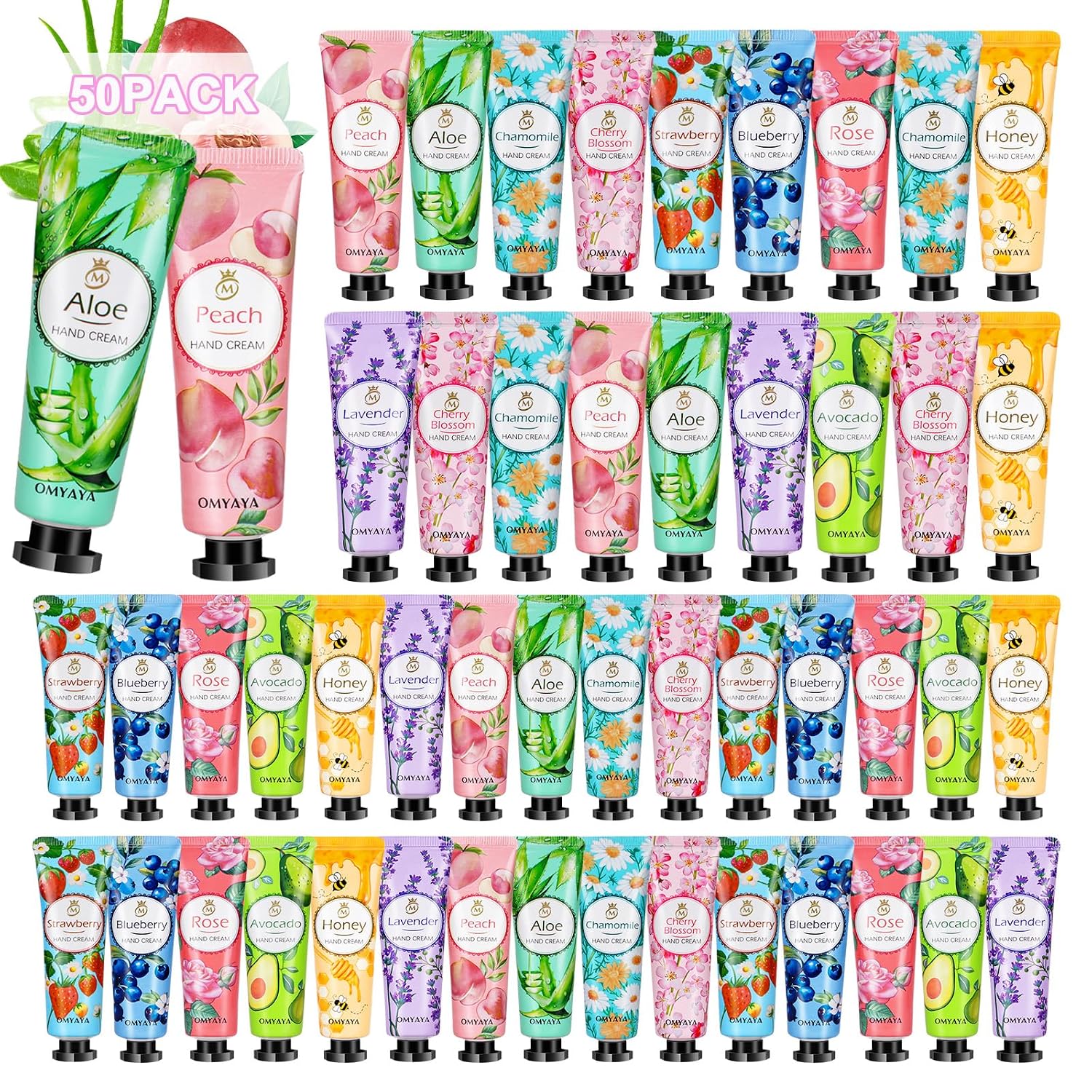 Detalle de Handcreme Mini Set mit 50 Stück