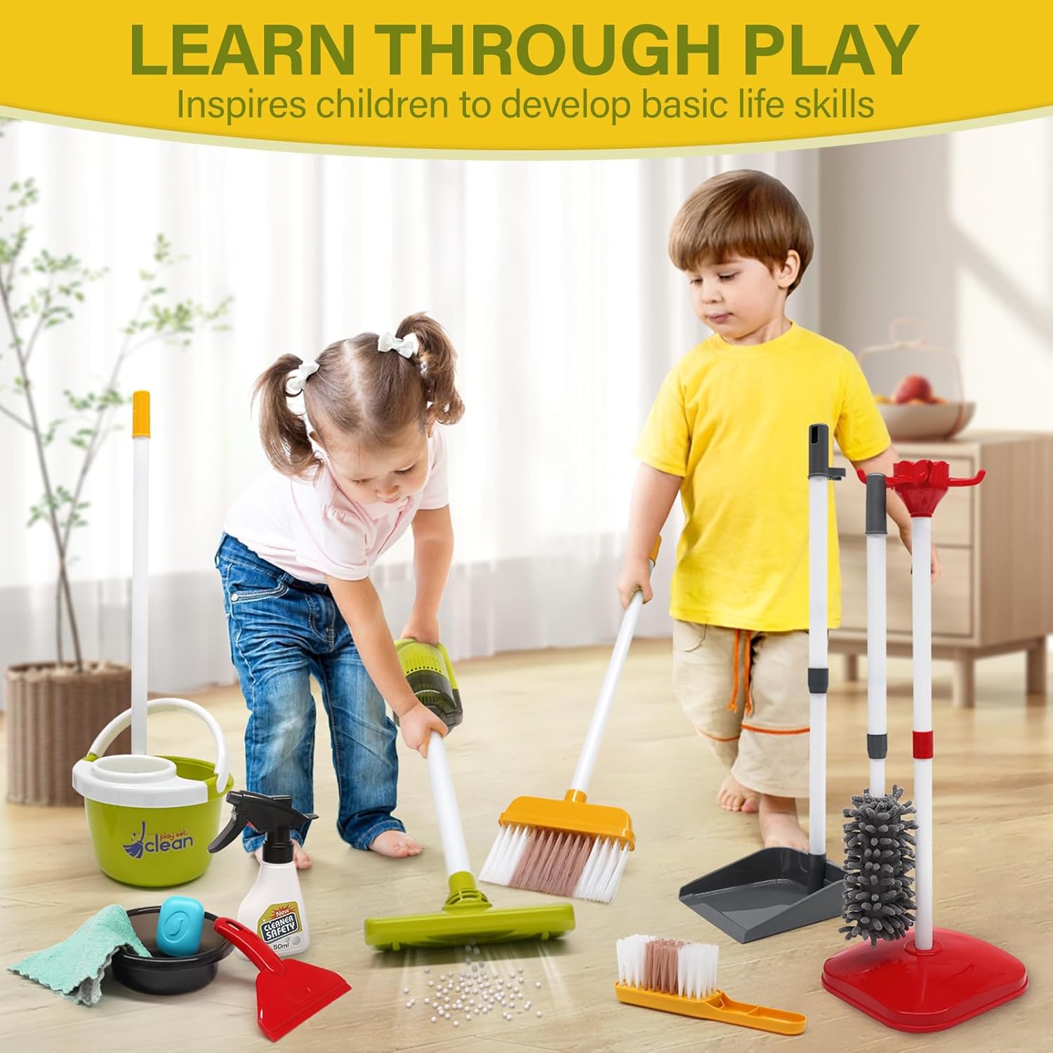 Thumbnail 4 de Dreamon Toddler Cleaning Set 14Pcs