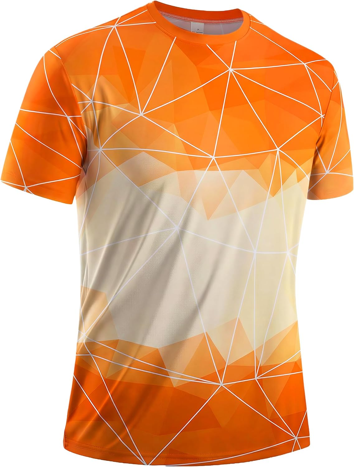 Thumbnail 5 de Gaiatiger 1 or 3 Pack Men’s Quick-Dry Gym T-Shirt (Breathable Polyester Sports Tee)