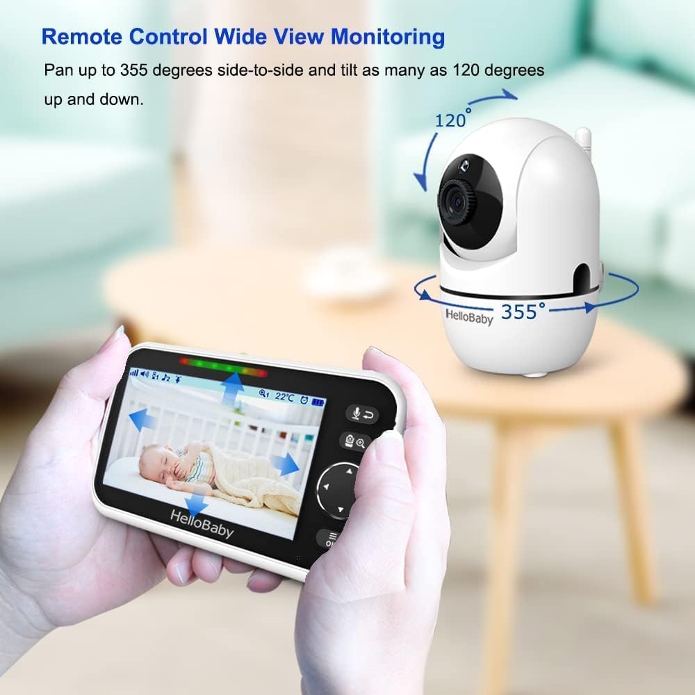 Thumbnail 2 de HelloBaby 2-Camera Baby Monitor