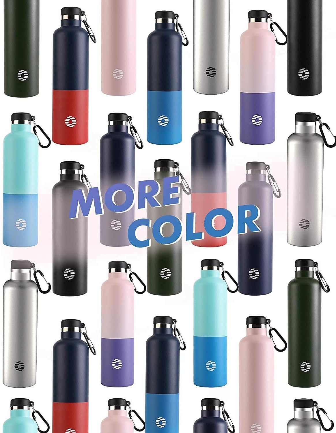 Thumbnail 6 de FEIJIAN Stainless Steel Water Bottle 1L