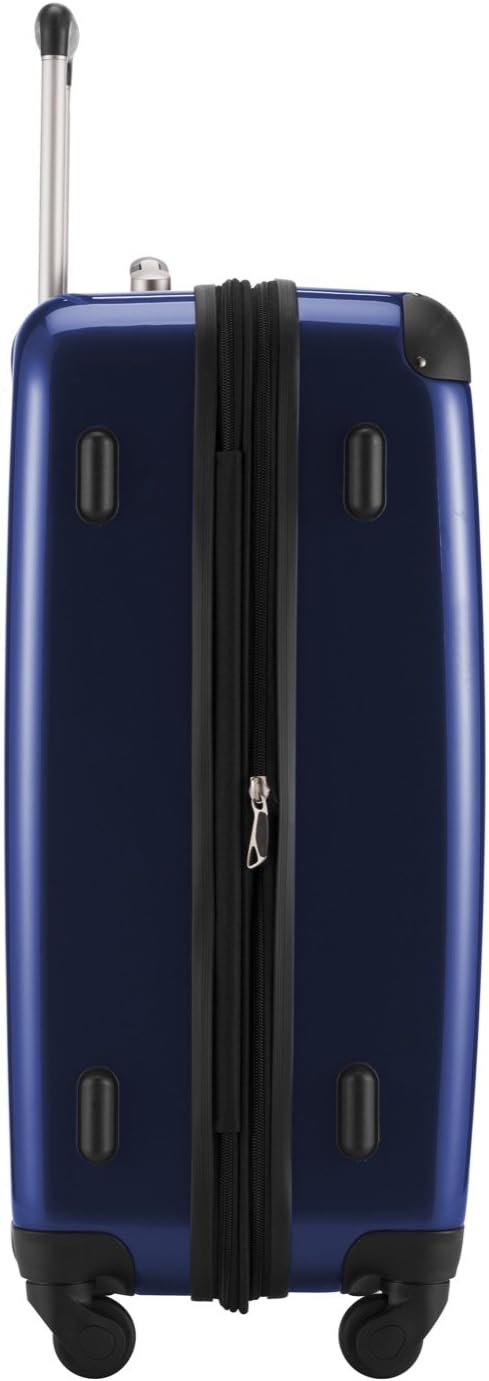 Detalle de HAUPTSTADTKOFFER® Alex – Valise Rigide Brillante (42 litres, Bleu foncé)