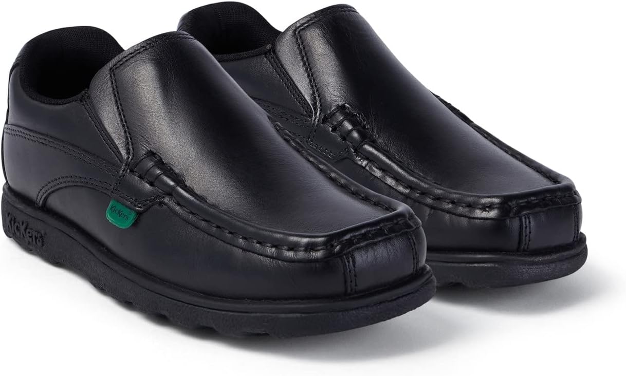 Thumbnail 2 de Kickers Boy’s Fragma Slip On Moc Toe leather shoes