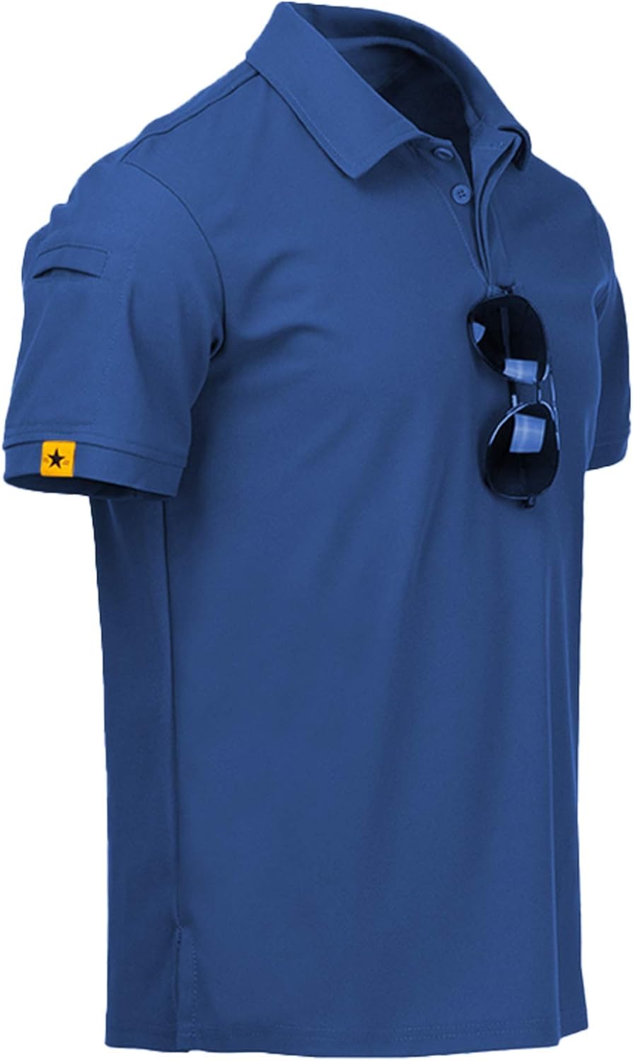 Thumbnail 5 de Geeksport Poloshirt Herren Kurzarm – Atmungsaktives Funktionspolo für Golf, Outdoor und Alltag