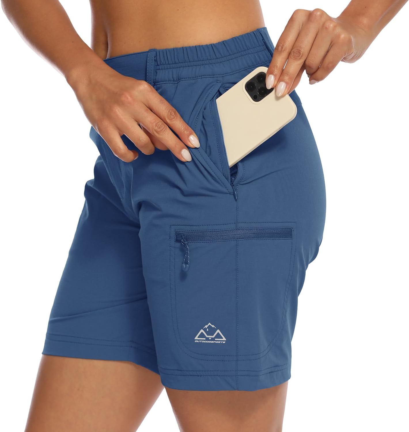 Thumbnail 6 de donhobo Women's Walking Hiking Shorts: Lightweight Quick-Dry Cargo Shorts for Outdoors