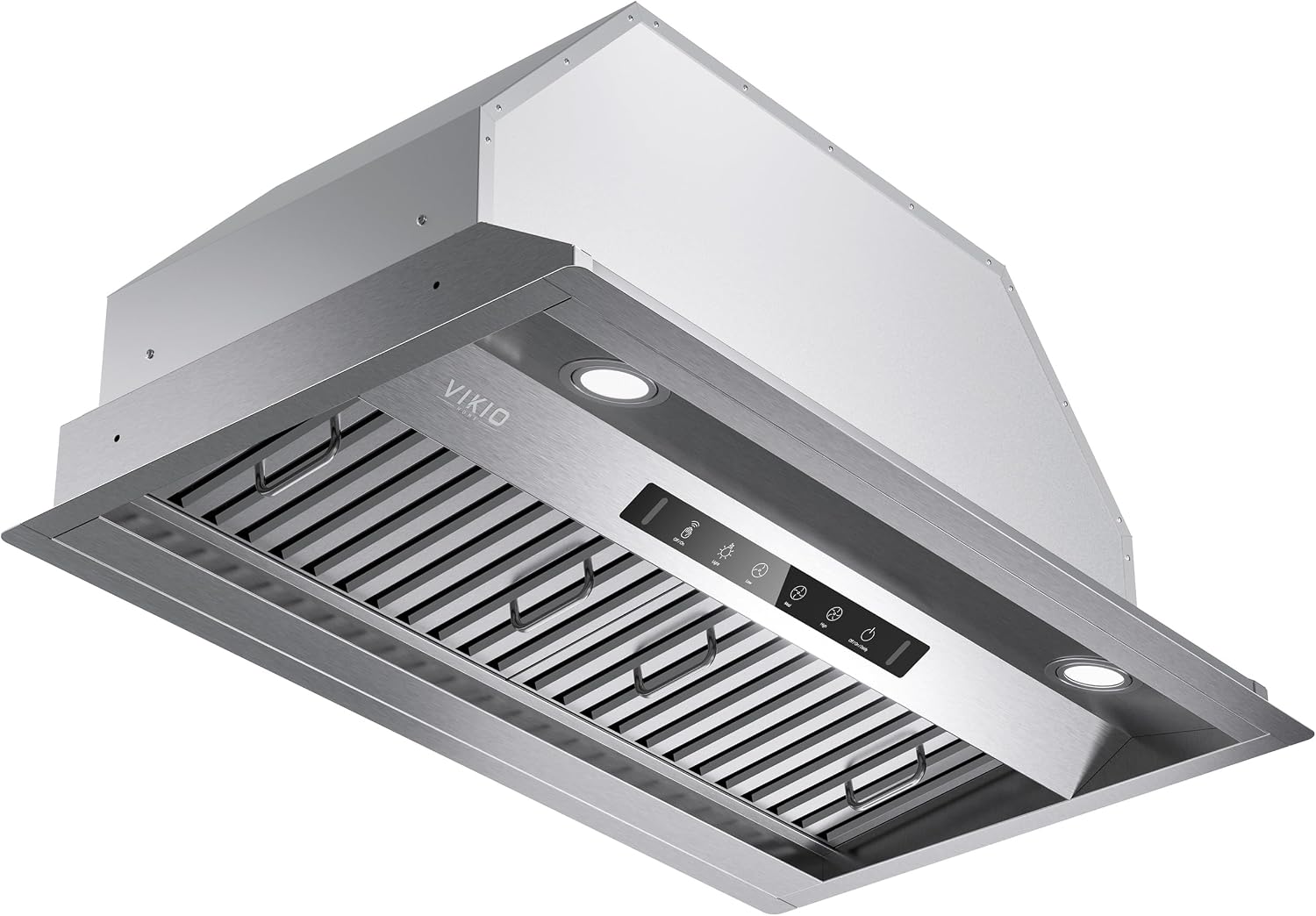 Detalle de VIKIO HOME VK-RB30-30SI 30-Inch Range Hood Insert, 980 CFM, Dual Intake