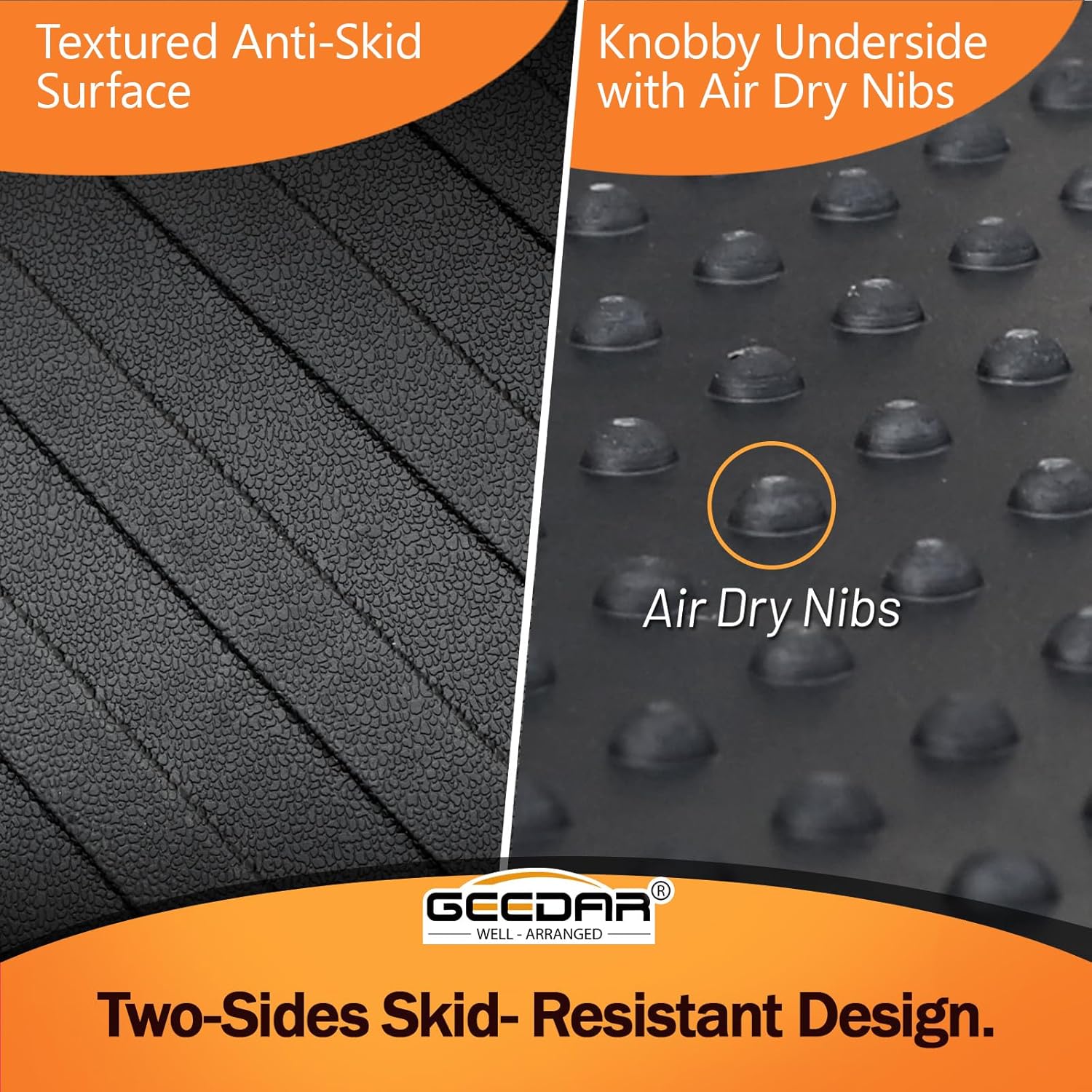 Detalle de GEEDAR Truck Bed Mat for Jeep Gladiator JT 5-ft