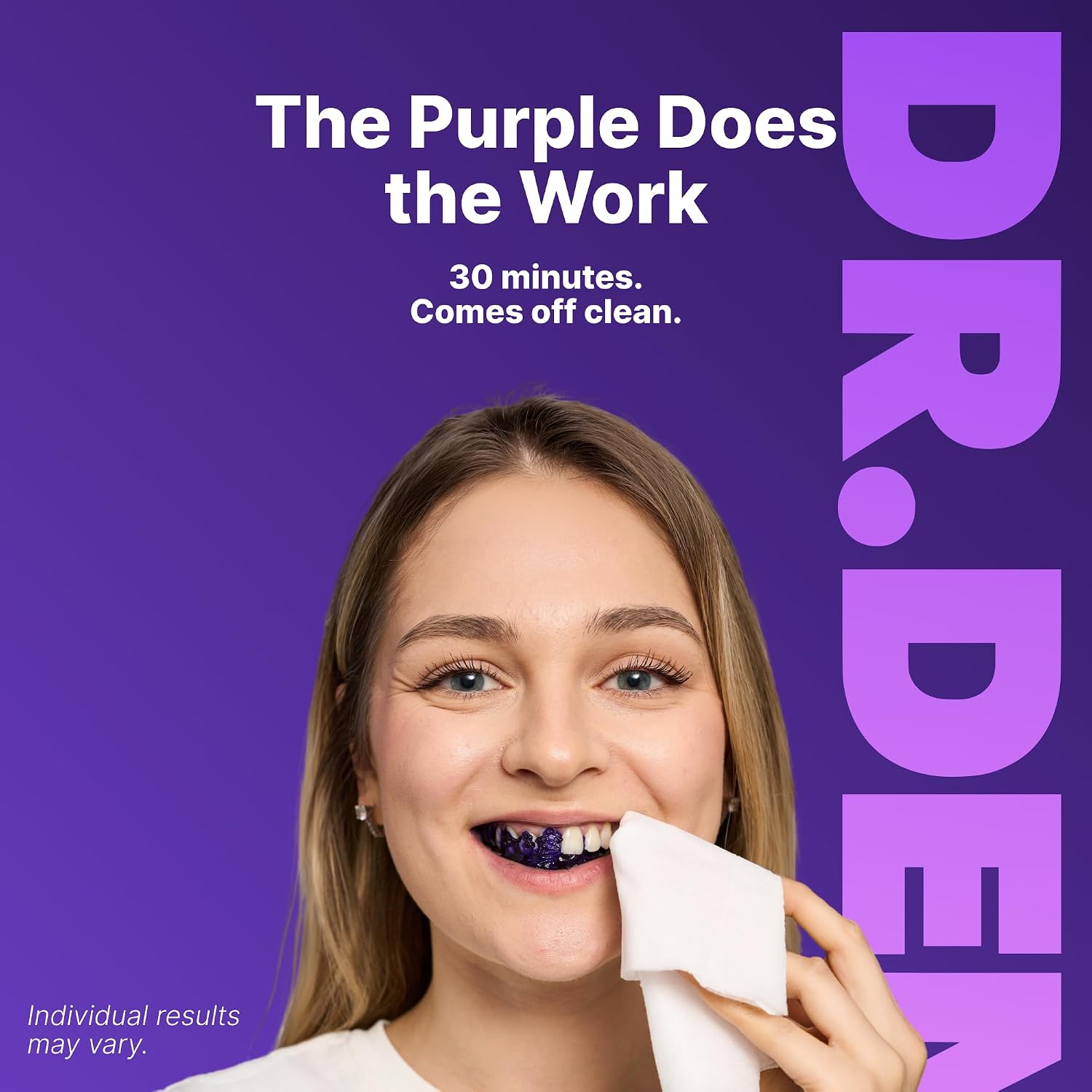Thumbnail 3 de DRDENT Purple Strips: No-Peroxide Whitening with PAP for Safe, Everyday Sparkle