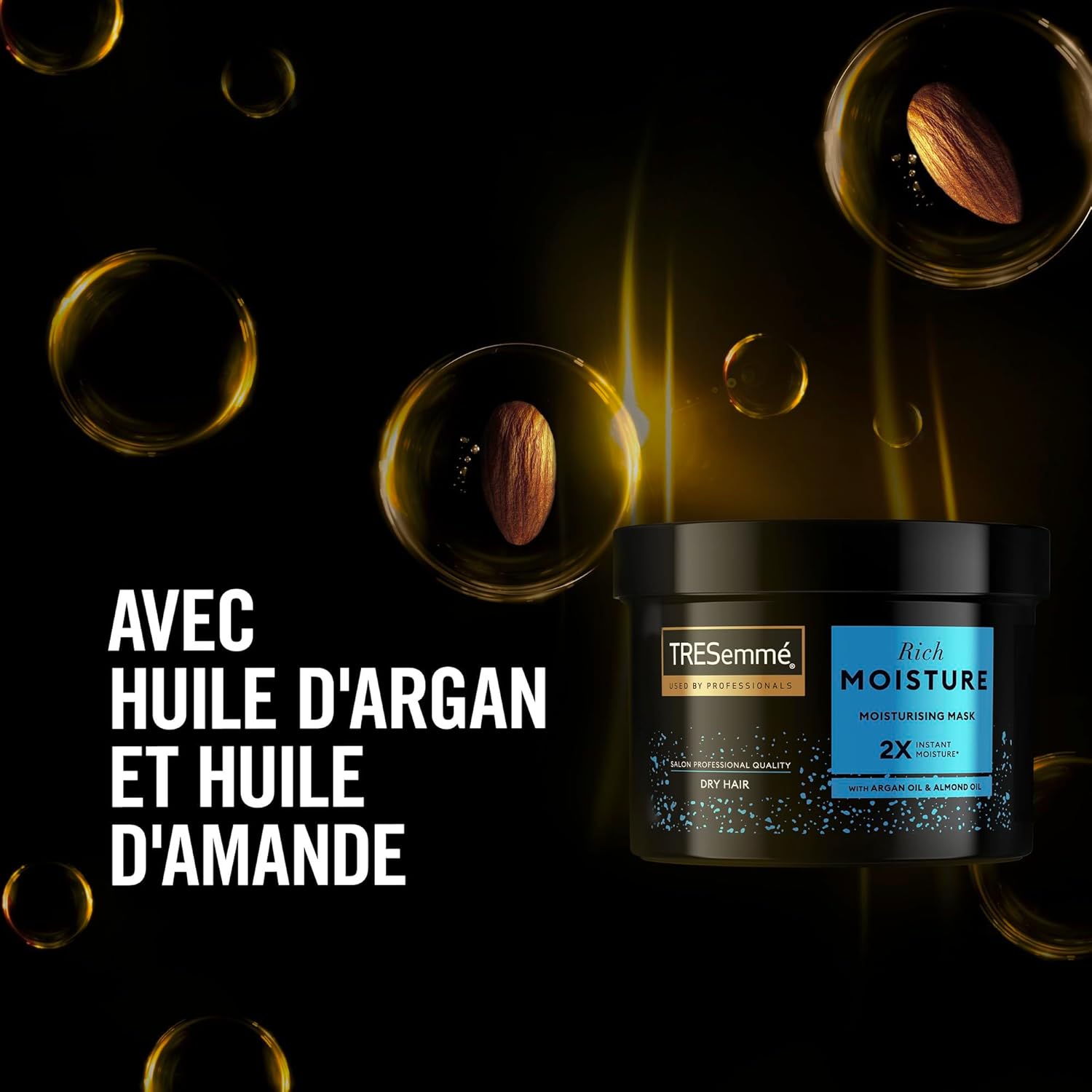 Thumbnail 3 de TRESemmé Rich Moisture – Pack Shampooing, Après-shampooing et Masque Capillaire (400 ml + 400 ml + 440 ml)