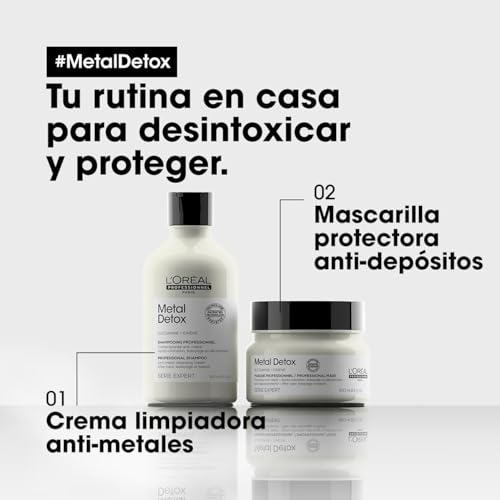 Thumbnail 6 de L'Oréal Professionnel Champú Metal Detox 300 ml