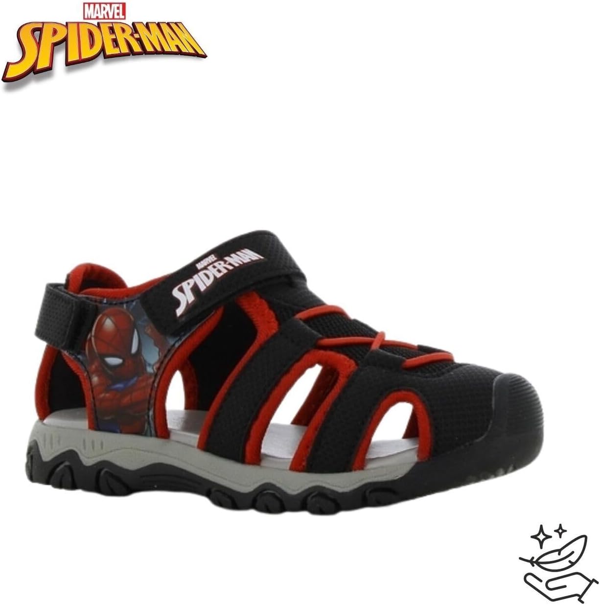 Detalle de Leomil Parent_PO_Sandals_Boy_noLED_S Pokémon-sandalen voor jongens met klittenband