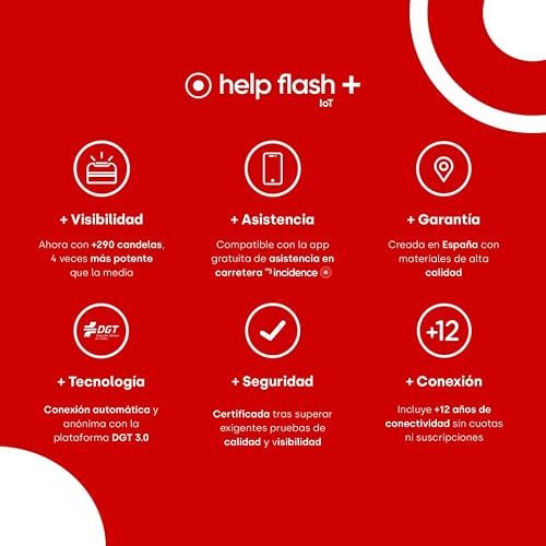 Thumbnail 2 de Help Flash IoT+: Luz de Emergencia V16 con Geolocalización y conectividad integrada