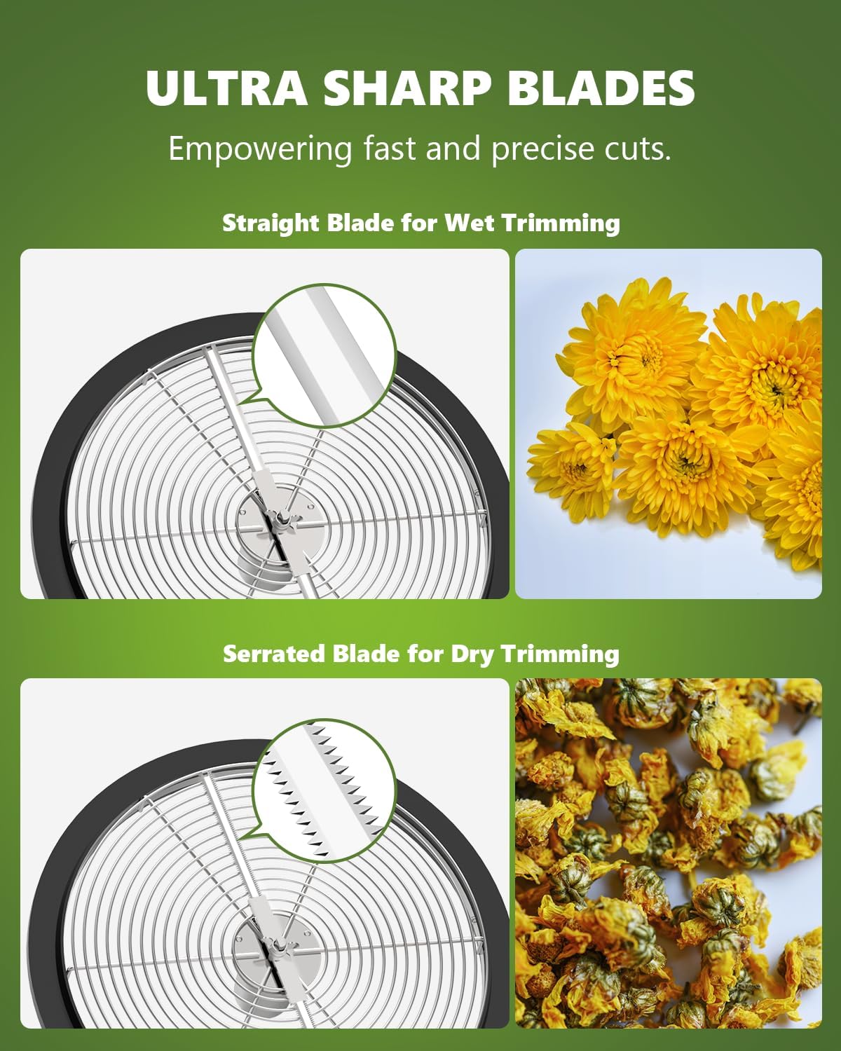 Detalle 2 de STAYGROW BT13 13-Inch Bud Leaf Bowl Trimmer with Clear Dome