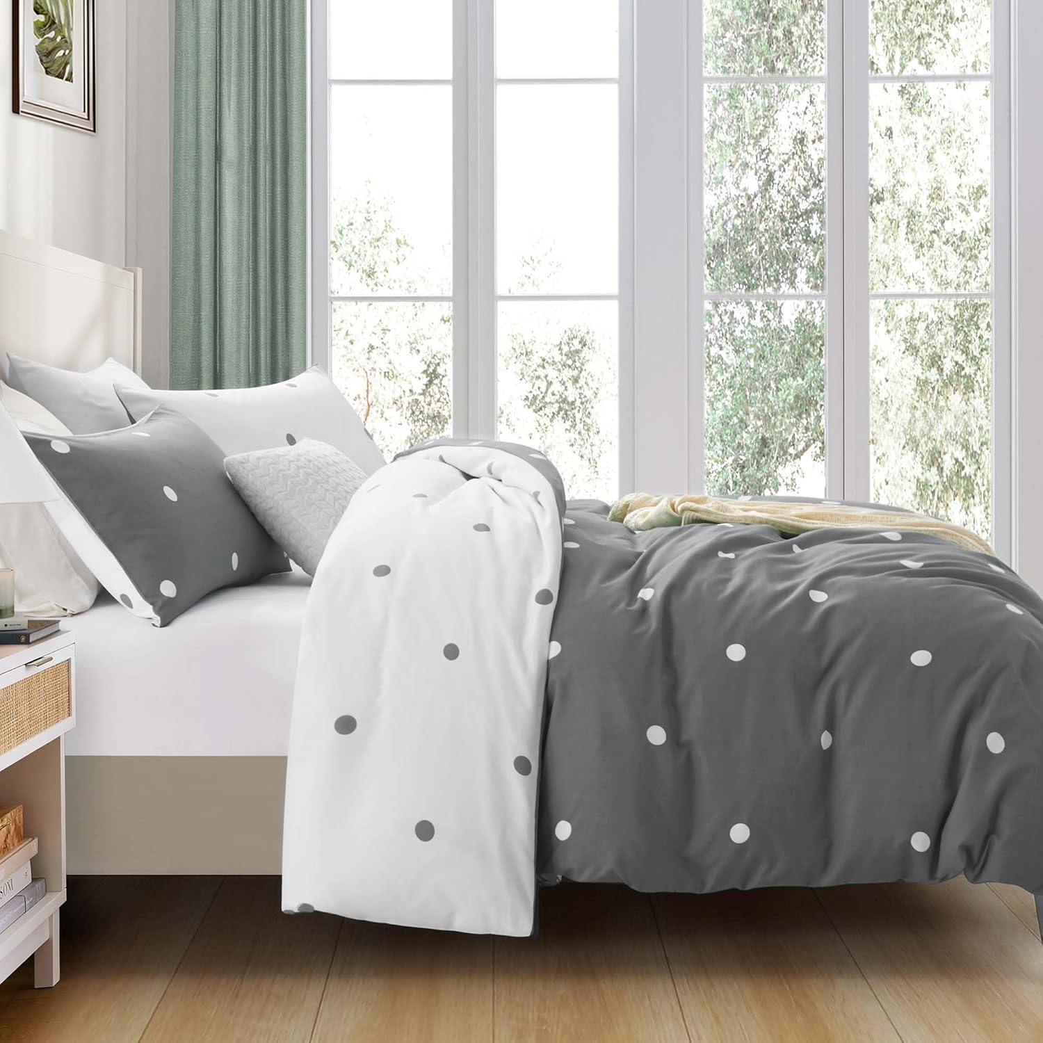 Thumbnail 4 de Hafaa King Size Duvet Cover Set 230x220