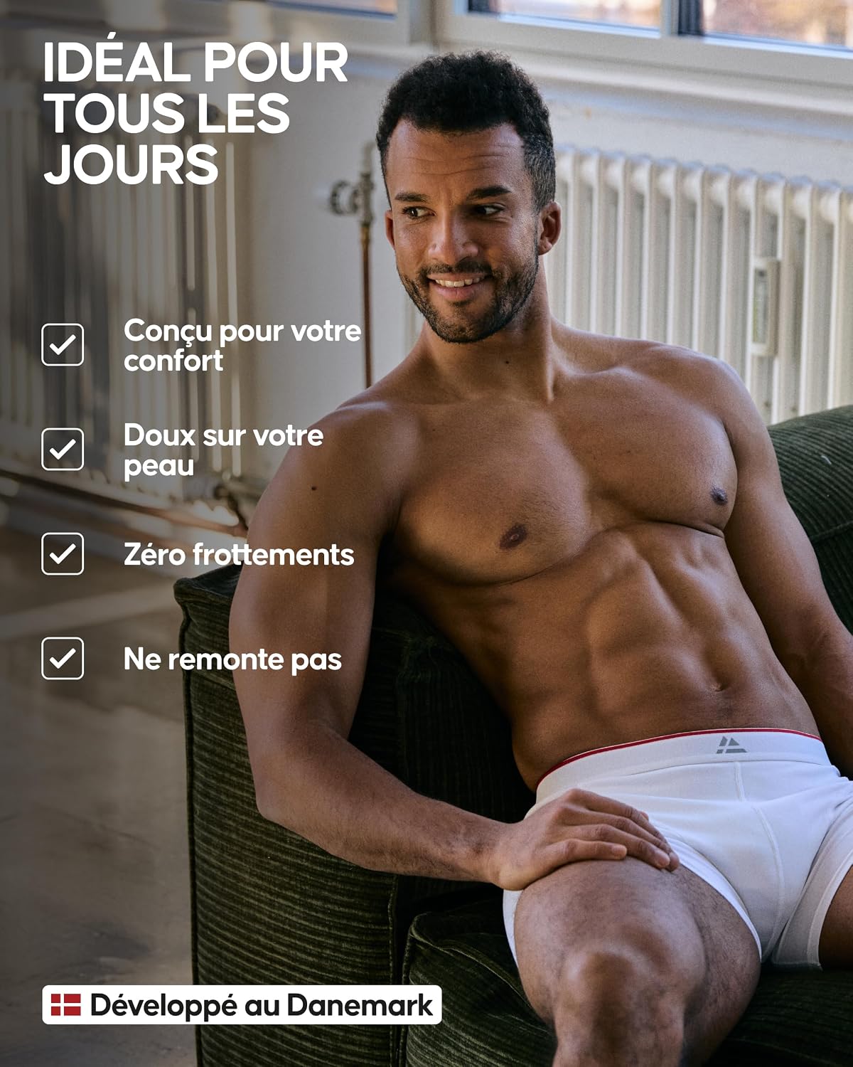Thumbnail 2 de DANISH ENDURANCE Boxer bambou Lot de 6 ou 10