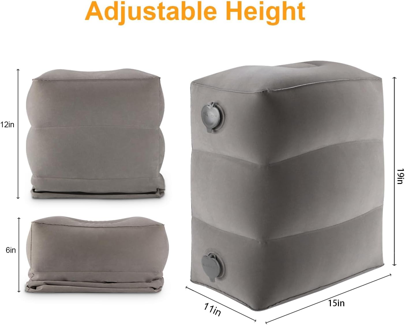 Detalle 2 de Maliton Airplane Footrest 17in adjustable