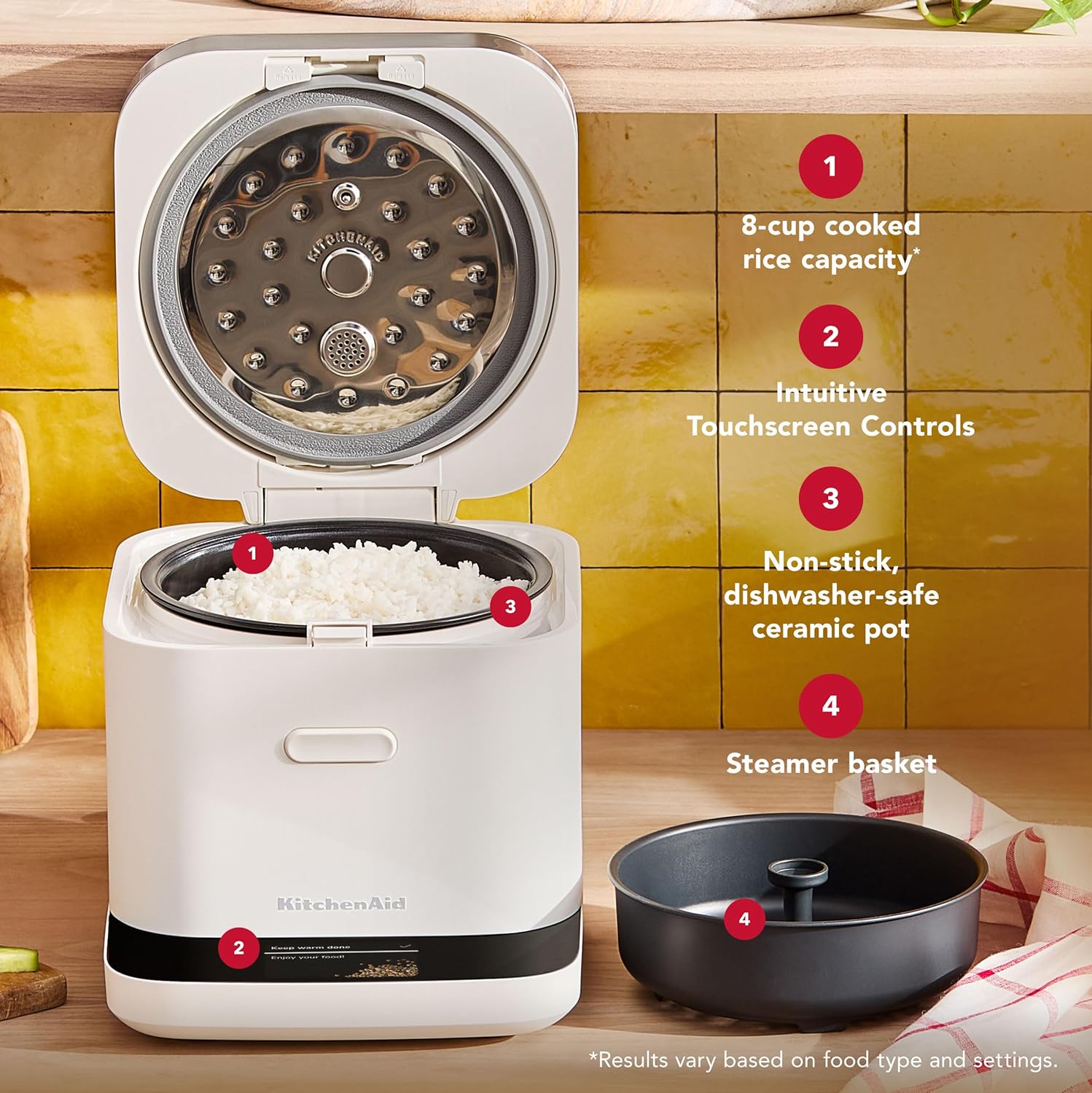 Detalle de KitchenAid Grain and Rice Cooker, KGC2154